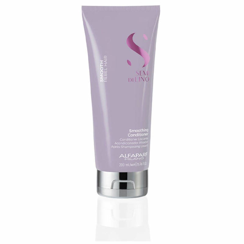 Acondicionador Desenredante Alfaparf Milano Semi Di Lino Smooth 200 ml