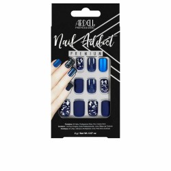 Uñas Postizas Ardell Nail Addict Matte Blue (24 pcs)