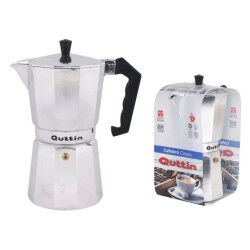 Cafetera Italiana Quttin Acero Inoxidable Aluminio