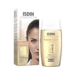 Écran solaire visage Isdin Fusion Water Urban Spf 30 50 ml