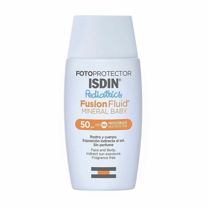 Protector Solar Fluido Isdin Pediatrics Mineral Baby Spf 50 50 ml