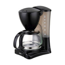 Cafetera de Goteo EDM 07653 Negro 550 W 6 Tazas 0,6 L