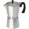 Italian Coffee Pot JATA CCA12 Aluminium 12 Cups Silver