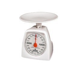 bascule de cuisine rétro EDM 07621 Blanc 4 Kg