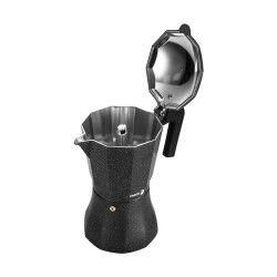 Cafetera Italiana Fagor Tiramisu Negro Aluminio 12 Tazas