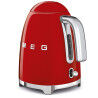 Bouilloire Smeg KLF03RDEU Rouge Acier inoxydable Plastique 2400 W 1,7 L