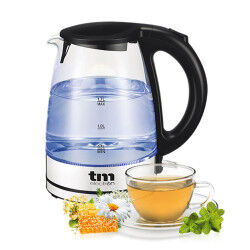 Hervidor TM Electron 1,7 L Cristal Vidrio de Borosilicato