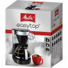 Cafétière électrique Melitta Easy Top II 1023-04 1050 W Noir 1050 W 1,25 L 900 g