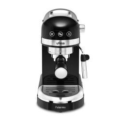 Cafetera Express de Brazo UFESA PALERMO NEGRA 1,4 L 1350 W Negro