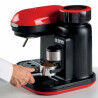 Cafetera Express de Brazo Ariete 1318 15 bar 1080 W Rojo