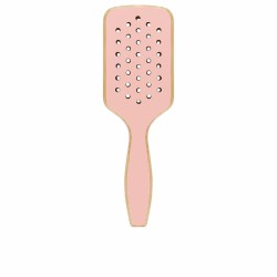 Brosse Démêlante Ilū Bamboom Carré Rose