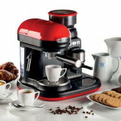 Cafetera Express de Brazo Ariete 1318 15 bar 1080 W Rojo