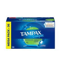 Tampons Super Tampax Compak 36 Unités