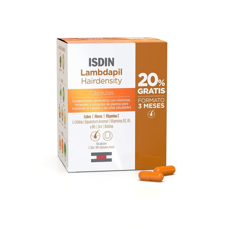 Complemento Alimenticio Anticaída para el Cabello Isdin Lambdapil (180 Unidades)