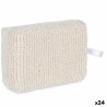 Éponge Corporelle Blanc Beige 14 x 5 x 9 cm (24 Unités)