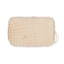 Body Sponge White Beige 9 x 14 x 6 cm (24 Units)