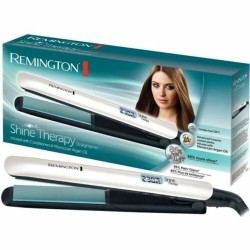 Plancha de Pelo Remington Shine Therapy S8500 Blanco Negro/Plateado