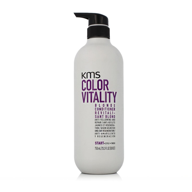 Acondicionador Matizante para Cabellos Rubios KMS Colorvitality 750 ml