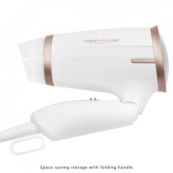 Hairdryer ProfiCare PC-HT 3009 White Champagne Printed 1400 W