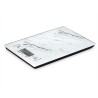 kitchen scale 5 kg Marble White 14 x 2 x 20 cm (6 Units)