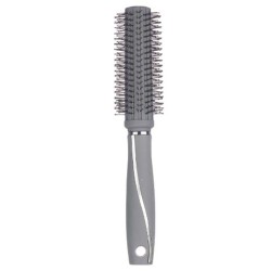 Brosse Ronde Gris Silicone Plastique (12 Unités)