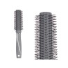 Brosse Ronde Gris Silicone Plastique (12 Unités)