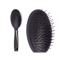 Brosse Noir Silicone Plastique (12 Unités)