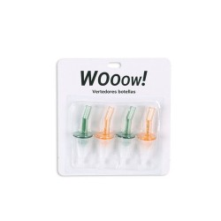 Bouchon verseur Lot Plastique 4 Pièces 2,9 x 9 cm (36 Unités)