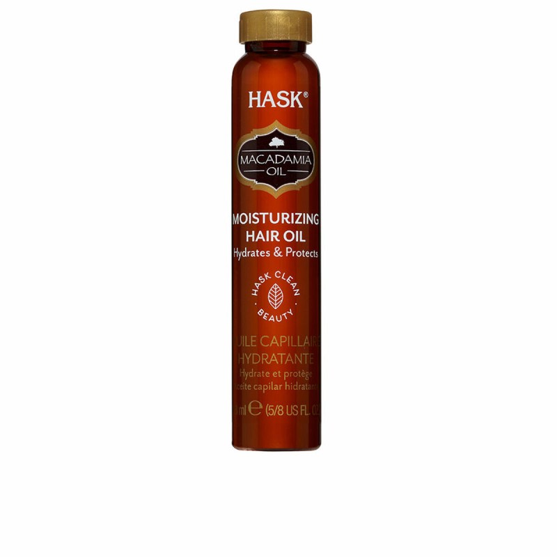 Aceite Capilar HASK MACADAMIA OIL 18 ml Hidratante