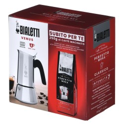 Cafetière Italienne Bialetti Argenté Acier inoxydable 240 ml 6 Tasses