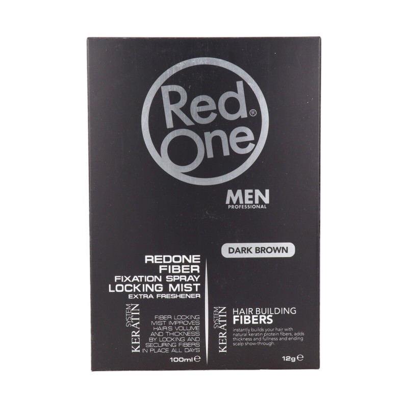 Texturisant de Cheveux Red One Hair Fiber Topic Set Brown 100 ml