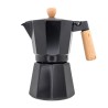 Cafetière Italienne Vin Bouquet Aluminium 6 Tasses Noir