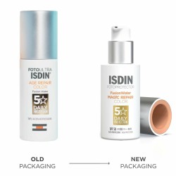 Crème Solaire Avec Couleur Isdin Fusion Water Magic Repair Spf 50 50 ml