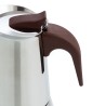 Italian Coffee Pot Quid Milan Metal 9 Cups