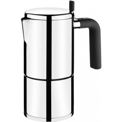 Cafetera Italiana BRA BALI Acero 10 Tazas 500 ml Metal Acero Inoxidable