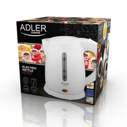 Bouilloire Adler AD 1272 Blanc Noisette Plastique 1600 W 1 L