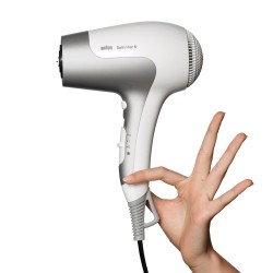 Sèche-cheveux Braun Blanc/Gris 2500 W (Reconditionné A)