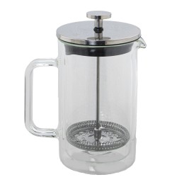 Cafetera de Émbolo Alexandra House Living Cristal 600 ml