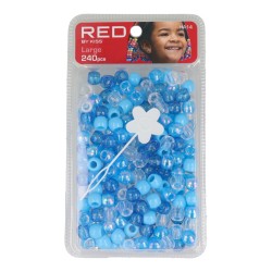 Perles Red Kiss Kiss L Bleu 240 Pièces