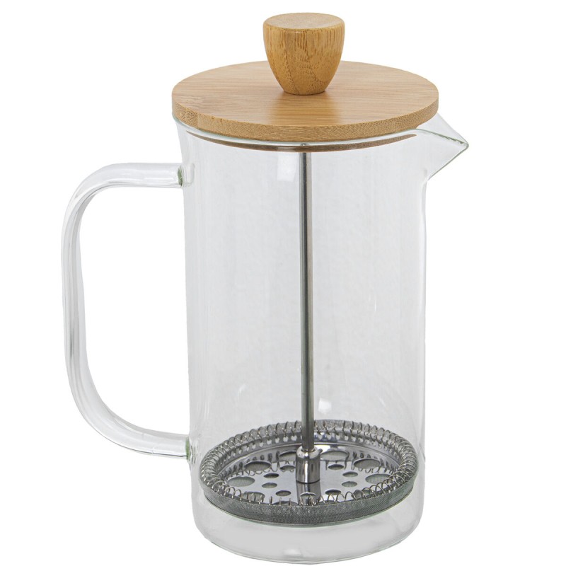 Cafetera de Émbolo Alexandra House Living Cristal 600 ml