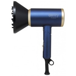 Secador de Pelo NO NAME CR 2268 Azul Negro Oro 1800 W