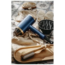 Hairdryer NO NAME CR 2268 Blue Black Gold 1800 W