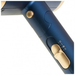 Secador de Pelo NO NAME CR 2268 Azul Negro Oro 1800 W