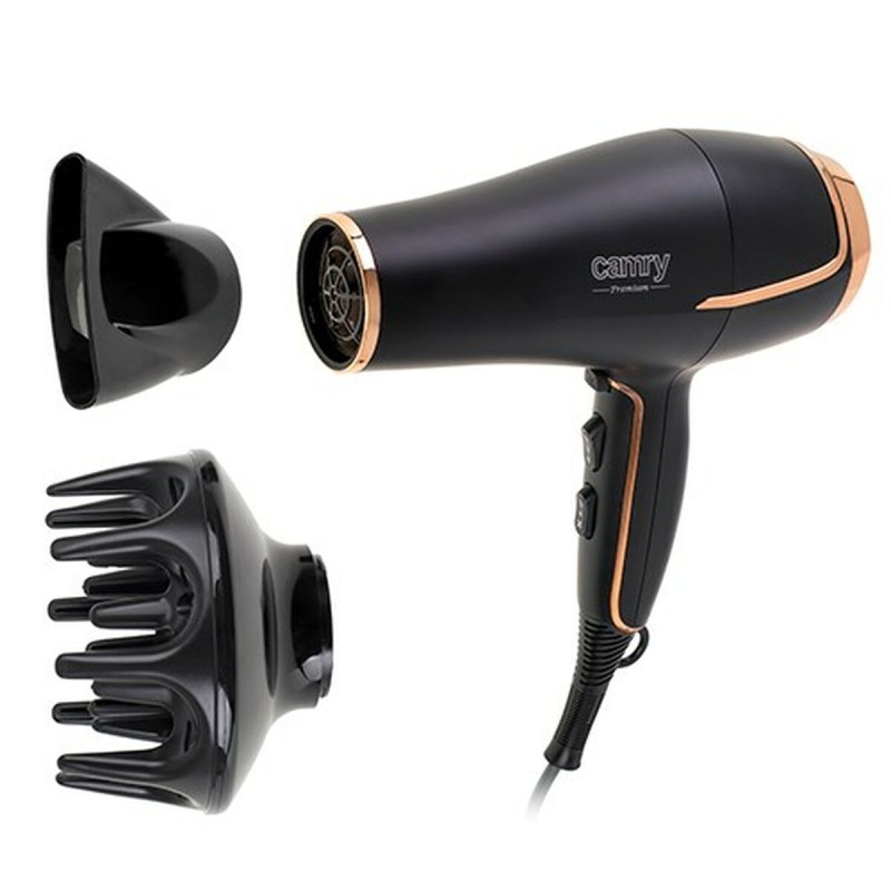 Sèche-cheveux Adler CR 2255 Noir Or 2000 W