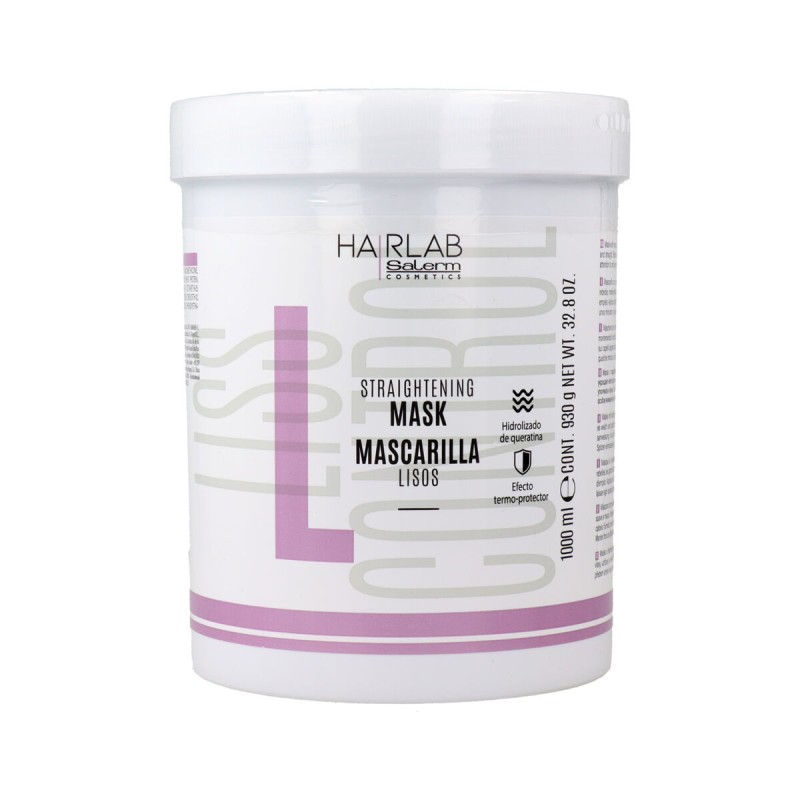 Masque pour cheveux Salerm Hair Lab 1 L Cheveux lisse