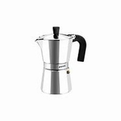 Cafetière Italienne Monix Argenté Métal Aluminium 9 Tasses