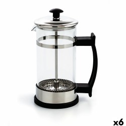 Cafetière à Piston Quid Serenia Transparent verre Acier inoxydable 350 ml (6 Unités)