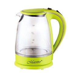 Hervidor Feel Maestro  MR-064 Verde Transparente Vidrio 2000 W 1,7 L