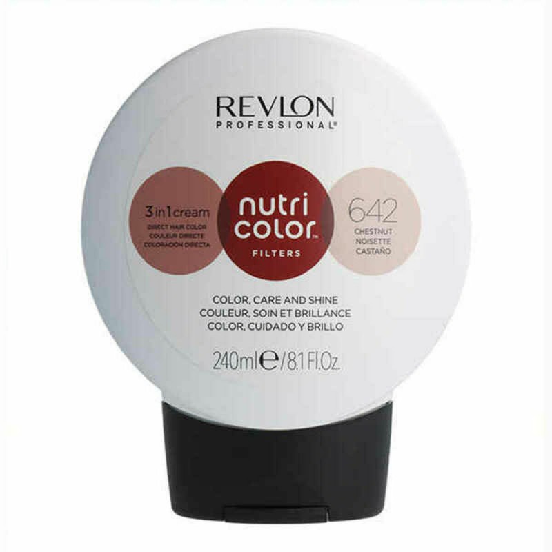 Tinte Permanente Nutri Color Revlon Nutri Color 642 Castaño 240 ml (240 ml)