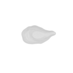 Bowl Bidasoa Fosil White Ceramic 19,9 x 11,1 x 4,8 cm (9Units)